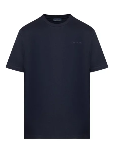 Tricou Paul & Shark cu broderie albastru