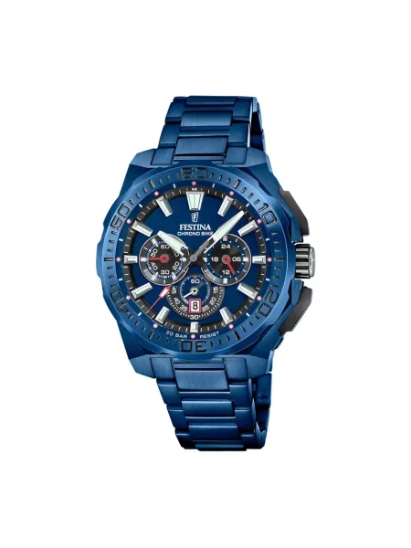 Zegarek Festina kolarski niebieski