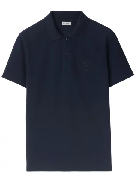 Polotričko Burberry s výšivkou modré