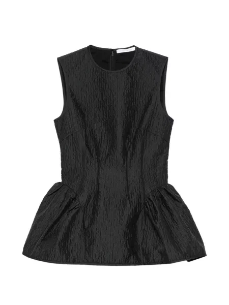 Cu peplum top Cecilie Bahnsen negru