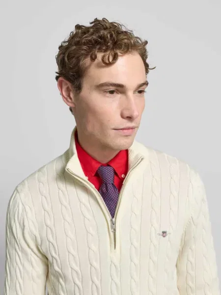 Sweter Gant biały