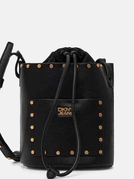 DKNY kabelka typu vak dámska z imitácie kože PAYTON čierna