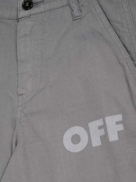 Dětské kalhoty Off-white bílé