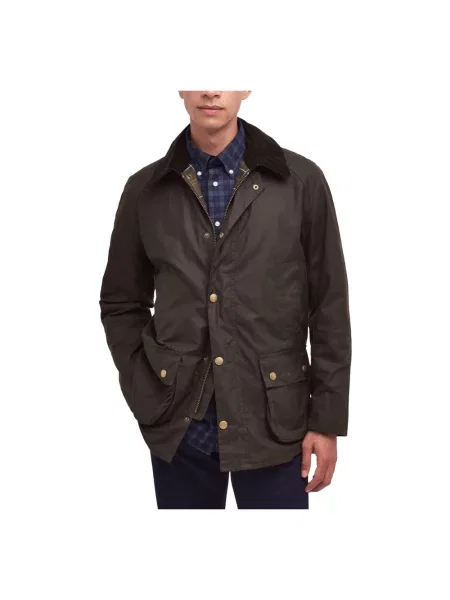 Woskowana kurtka Barbour zielona