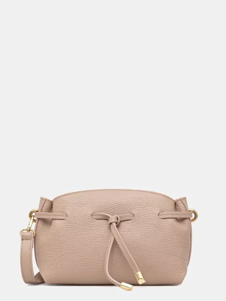 Answear.LAB crossbody kabelka kožená růžová