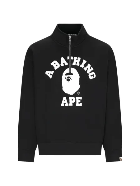 Pulover A Bathing Ape® cu imagine negru