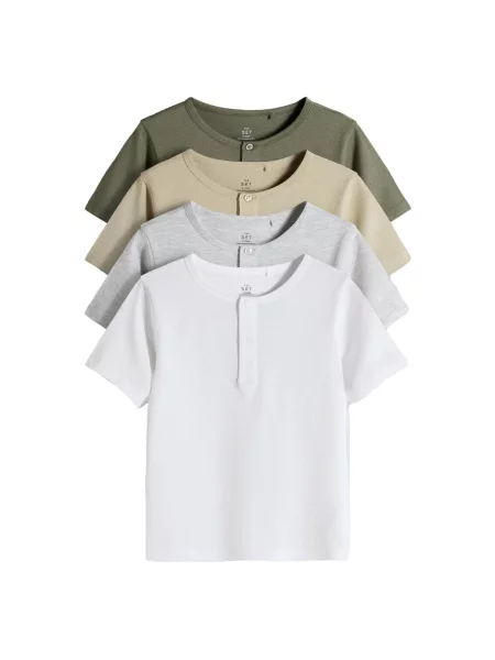 The Set Tricou amestecat / verde / kaki / oliv gri