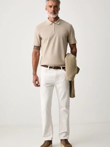 Tricou polo Joop! bej