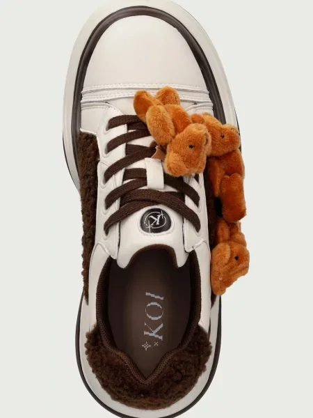 Koi Footwear Brown Poco The Teddy női sportcipő barna