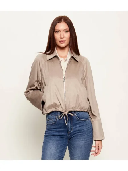 Liu Jo Geacă bomber | Cropped Fit bej