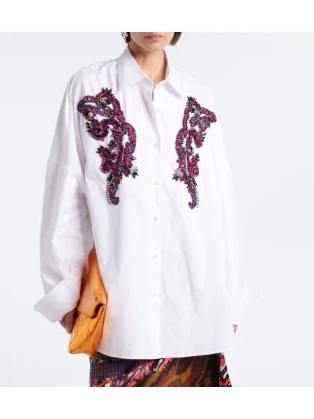 Cămașă Dries Van Noten alb