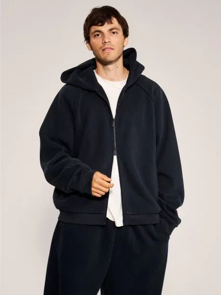Спортивна кофта DIVERSE Cltn Zip темно-синій бавовна/поліестер синій