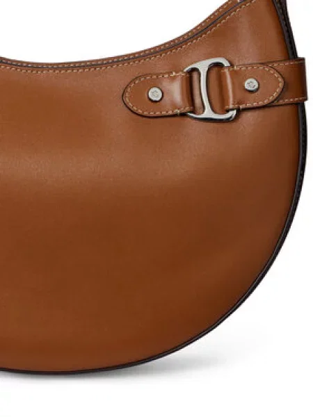 Kabelka LAUREN RALPH LAUREN hnedá