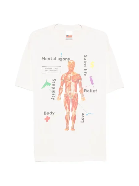 Tricou Saint Mxxxxxx cu imagine alb