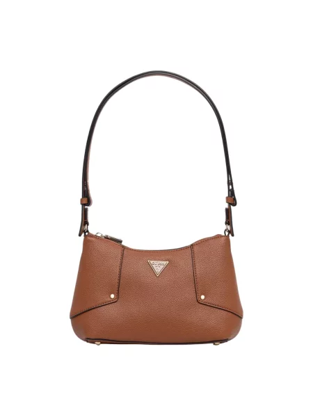 Guess torebka z imitacji skóry DARCY brązowa
