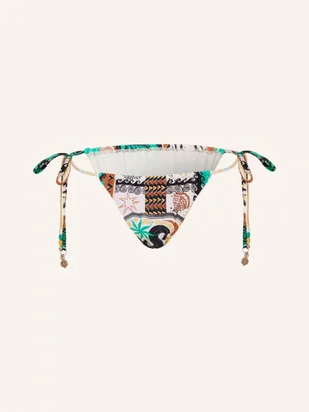 Seafolly Dół Od Bikini Brazylijskiego Atlantis gruen czarny