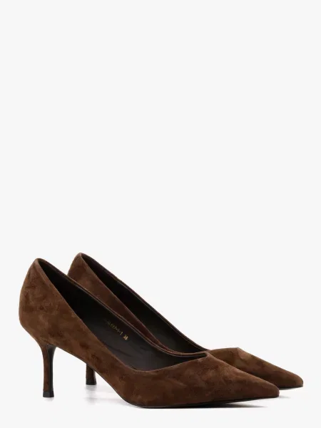 Замшеві Туфлі LeBERDES коричневий