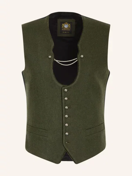 Hammerschmid Kamizelka Do Stroju Ludowego Vizenz Slim Fit gruen