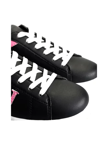 Sneakersy Trussardi skórzane czarne