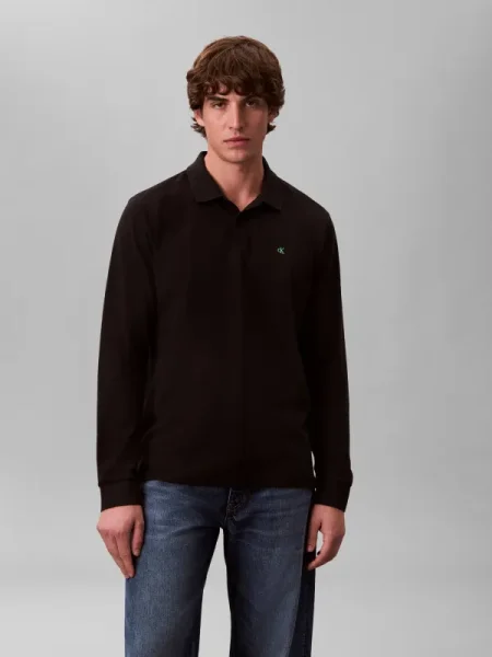 Polo Calvin Klein Jeans clasic negru