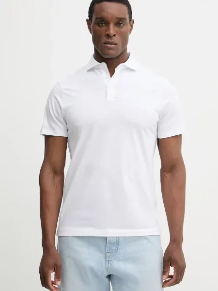 Polo majica Hackett London bela