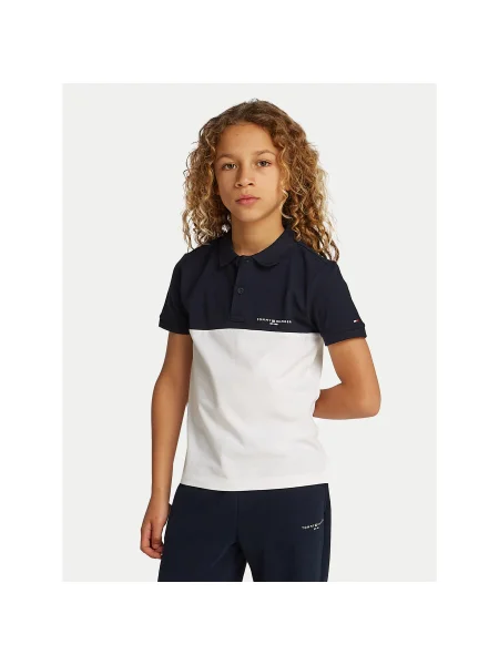 Tommy Hilfiger Pólóing Sötétkék Regular Fit