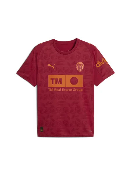 PUMA koszulka wyjazdowa Valencia CF Sport Dark Crimson/Dark Earth XXL