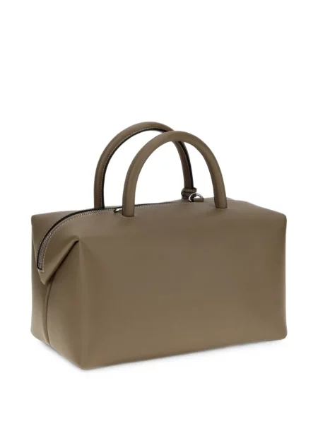 Geantă Max Mara din piele verde