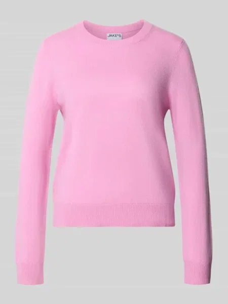 Sweter w kroju regular fit z czystego kaszmiru Jake*s Casual