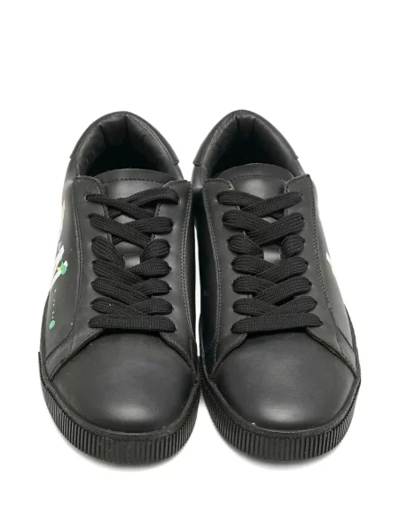 Sneakerși Dsquared2 cu imagine negru
