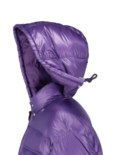 Páperová bunda Moncler fialová