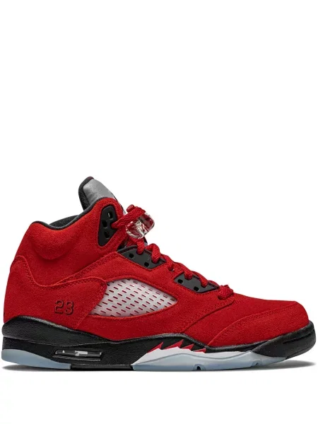Sneakersy dziecięce Jordan 5 Retro czerwone