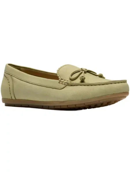 Félcipő Clarks zöld