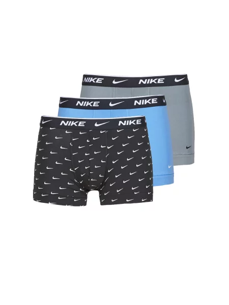 Strečové boxerky Nike s potiskem šedé