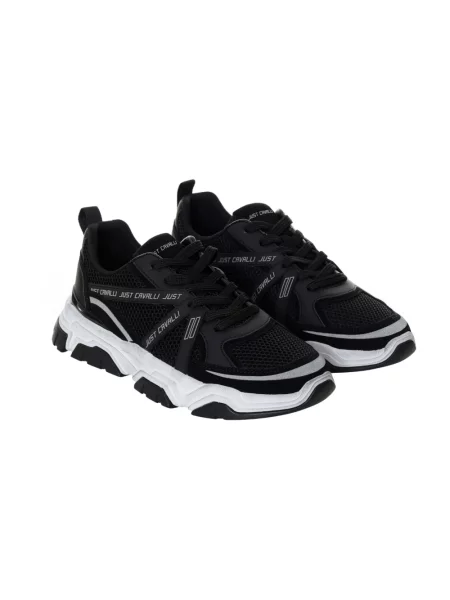 Sneakersy Just Cavalli czarne