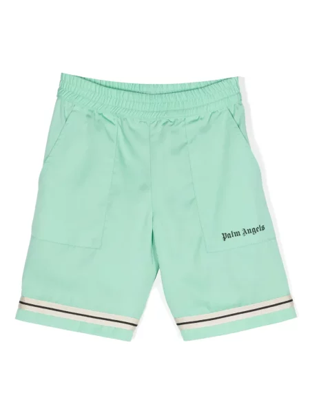 Szorty dziecięce Palm Angels zielone