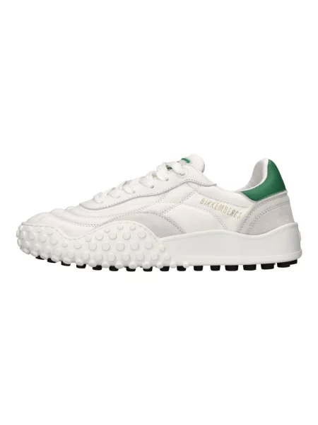 Sneakersy Bikkembergs zamszowe białe