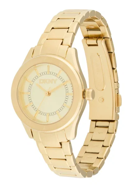 DKNY Ceas analogic Chambers Sport auriu