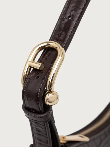 Кожаная сумка через плечо Furla