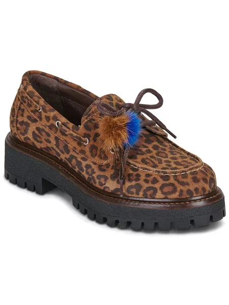 Pantofi Meline maro