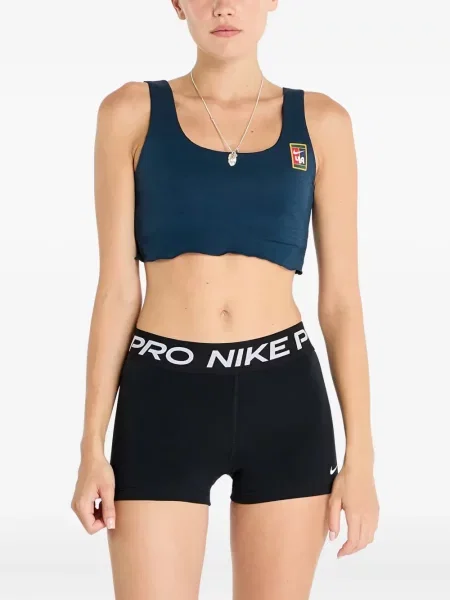 Decupat boxeri Nike cu autograf din fleece negru