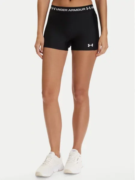 Under Armour Pantaloni scurți sport HeatGear® Negru alb
