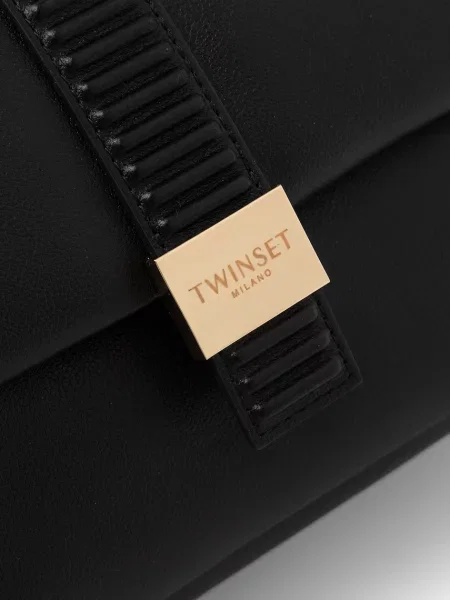 Кожаная сумка через плечо Twinset