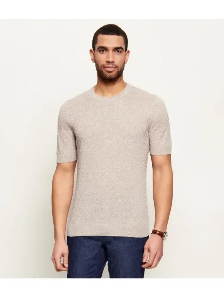 Gran Sasso Len póló bézs