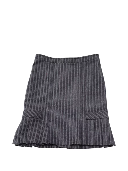 Fustă Max Mara cu volane albastru