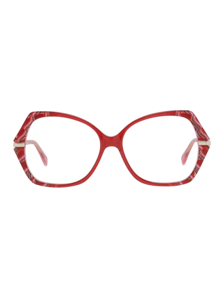 Okulary przeciwsłoneczne Emilio Pucci czerwone