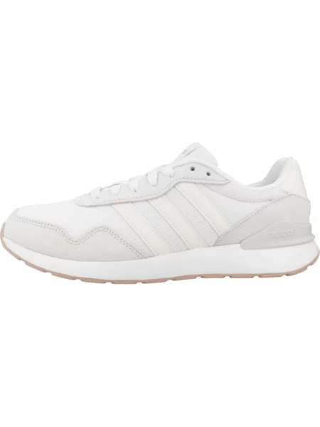 Buty do biegania Adidas skórzane do biegania białe