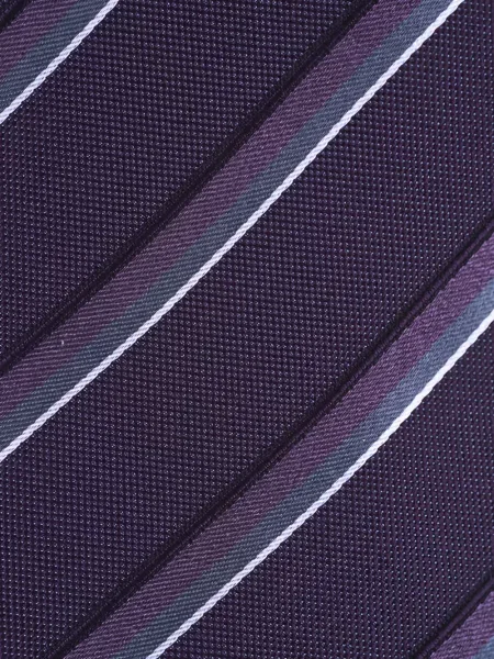 Cravată Canali de mătase cu dungi violet