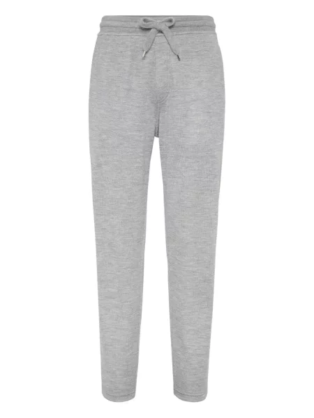 Kalhoty jogger Brunello Cucinelli šedé