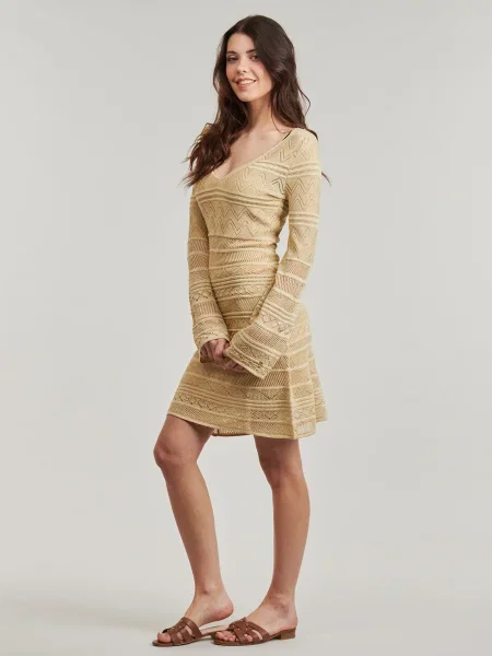 Rochie Guess de costum auriu